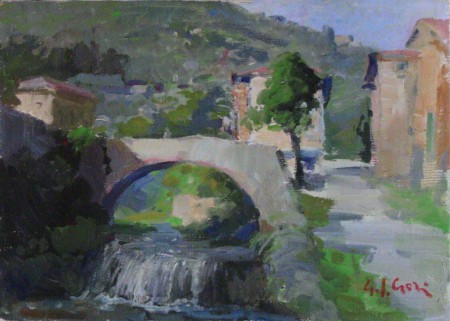 Firenze -Il ponte alla Badia - 1976